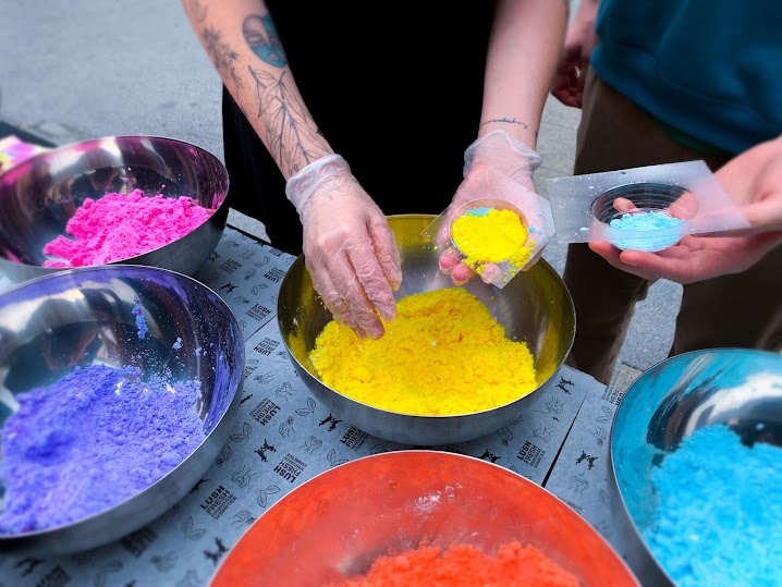 Badebomben herstellen mit Lush Cosmetics