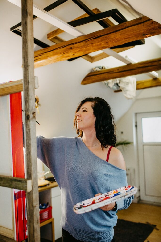 Artist Sigrid Mayer - Spiegelnde Kunst