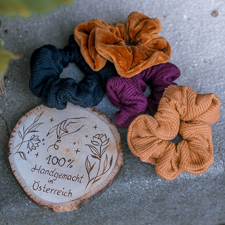 Upcycling Scrunchies nähen